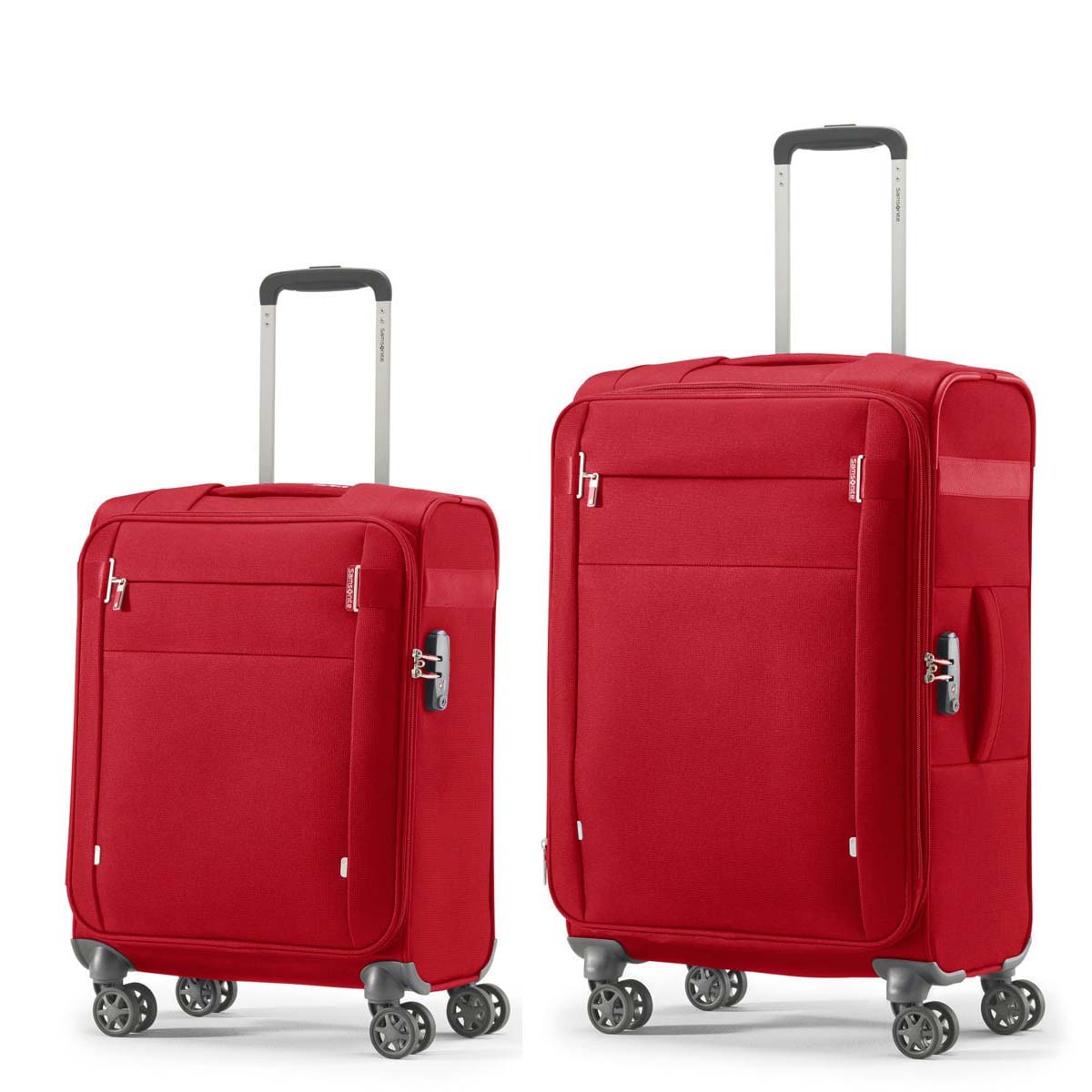 Samsonite Luggage Red Samsonite Rhapsody Superlite Spinner 2-Piece Luggage Set (Carry-On & Medium)