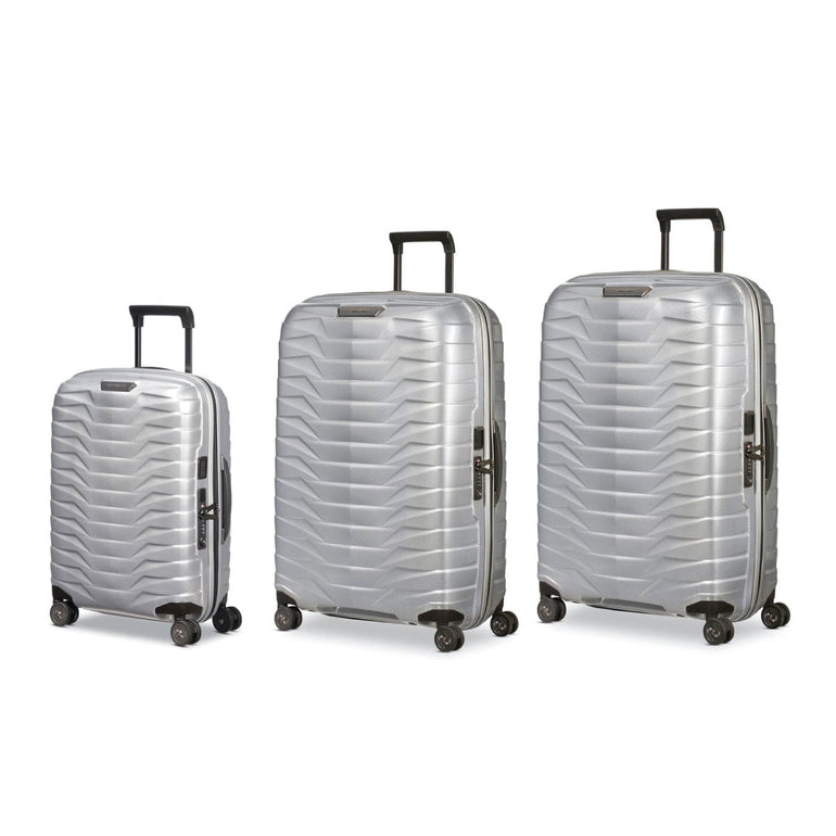 Samsonite Luggage Silver Samsonite Proxis Spinner 3-Piece Luggage Set