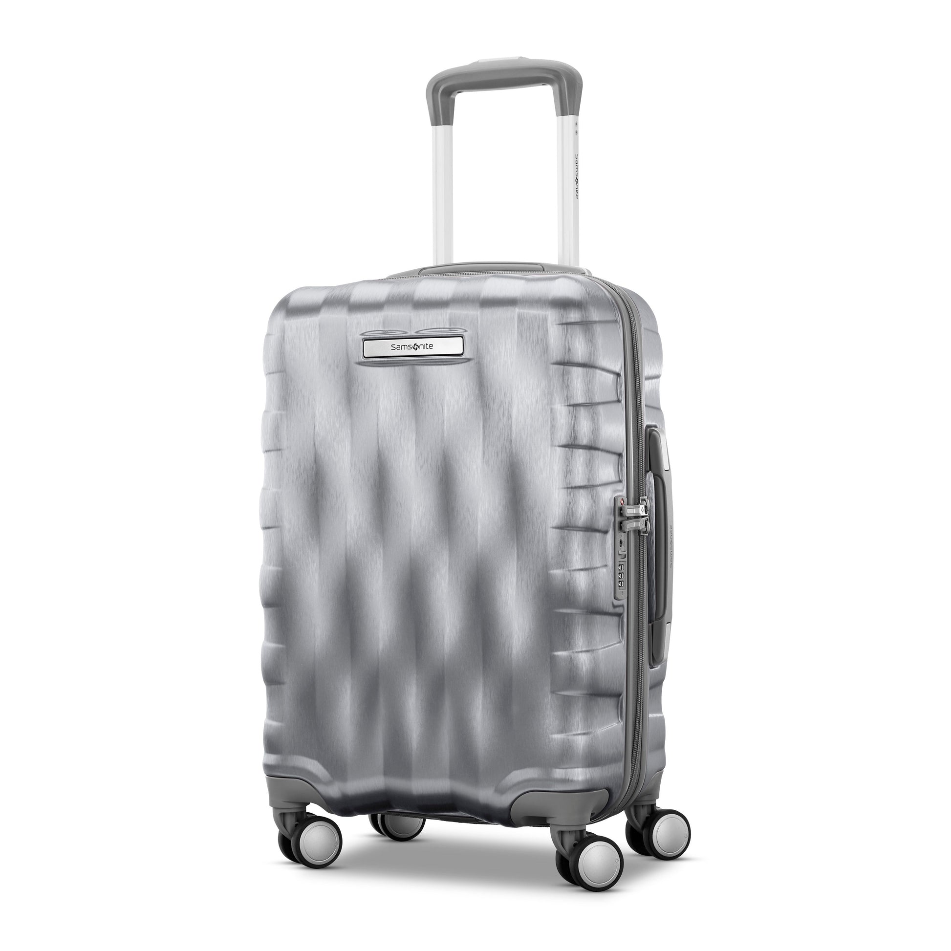 Samsonite Luggage Silver Samsonite Ziplite 6 Spinner Carry-On Luggage