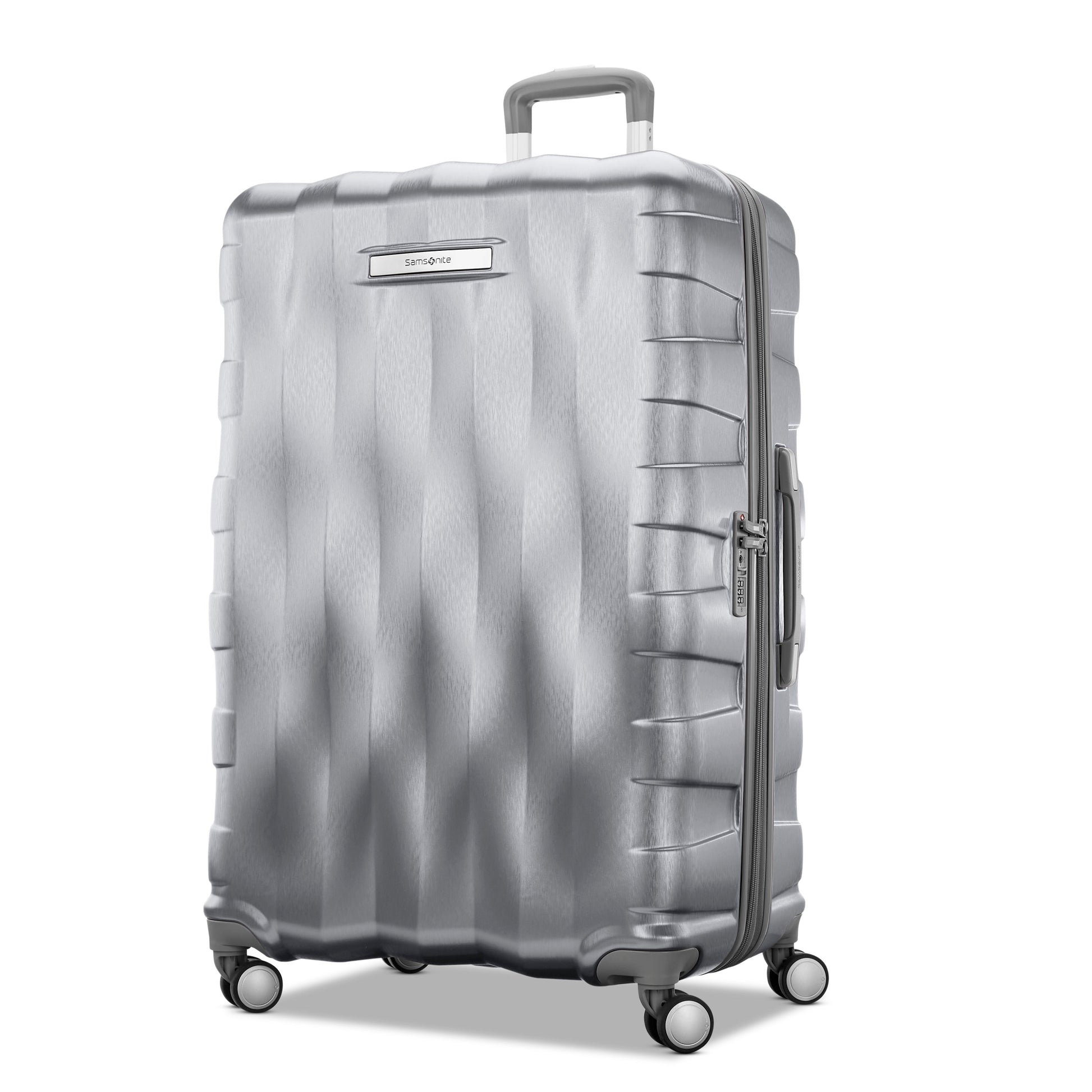 Samsonite Luggage Silver Samsonite Ziplite 6 Spinner Large Expandable Luggage