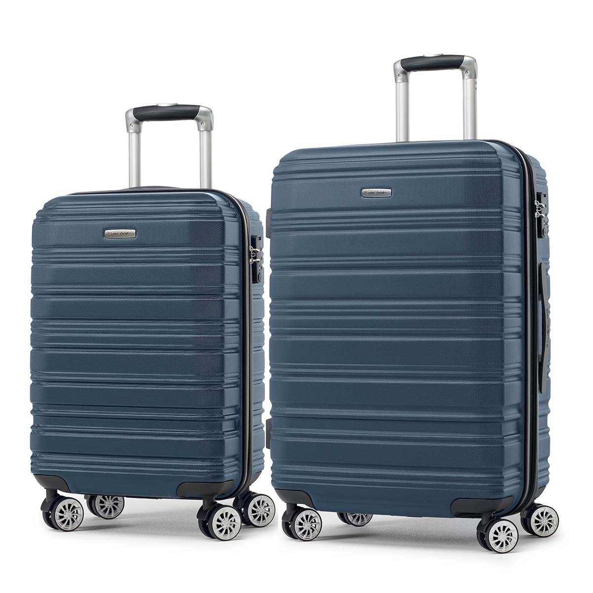 Samsonite Luggage Slate Blue Samsonite Rhapsody 360 Spinner 2-Piece Luggage Set (Carry-On & Medium)