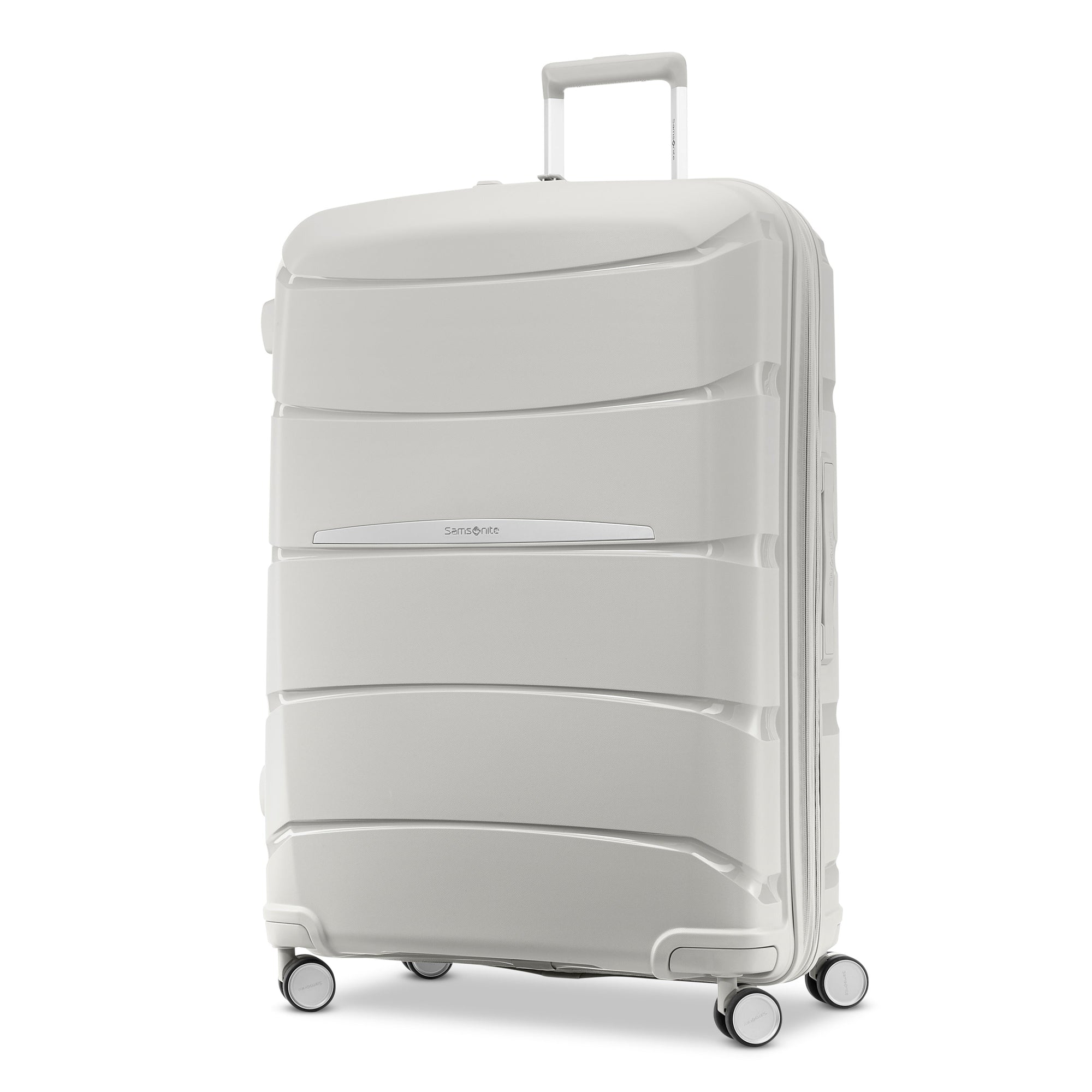 Samsonite Luggage Stone Grey Samsonite Outline Pro Large Expandable Spinner Luggage