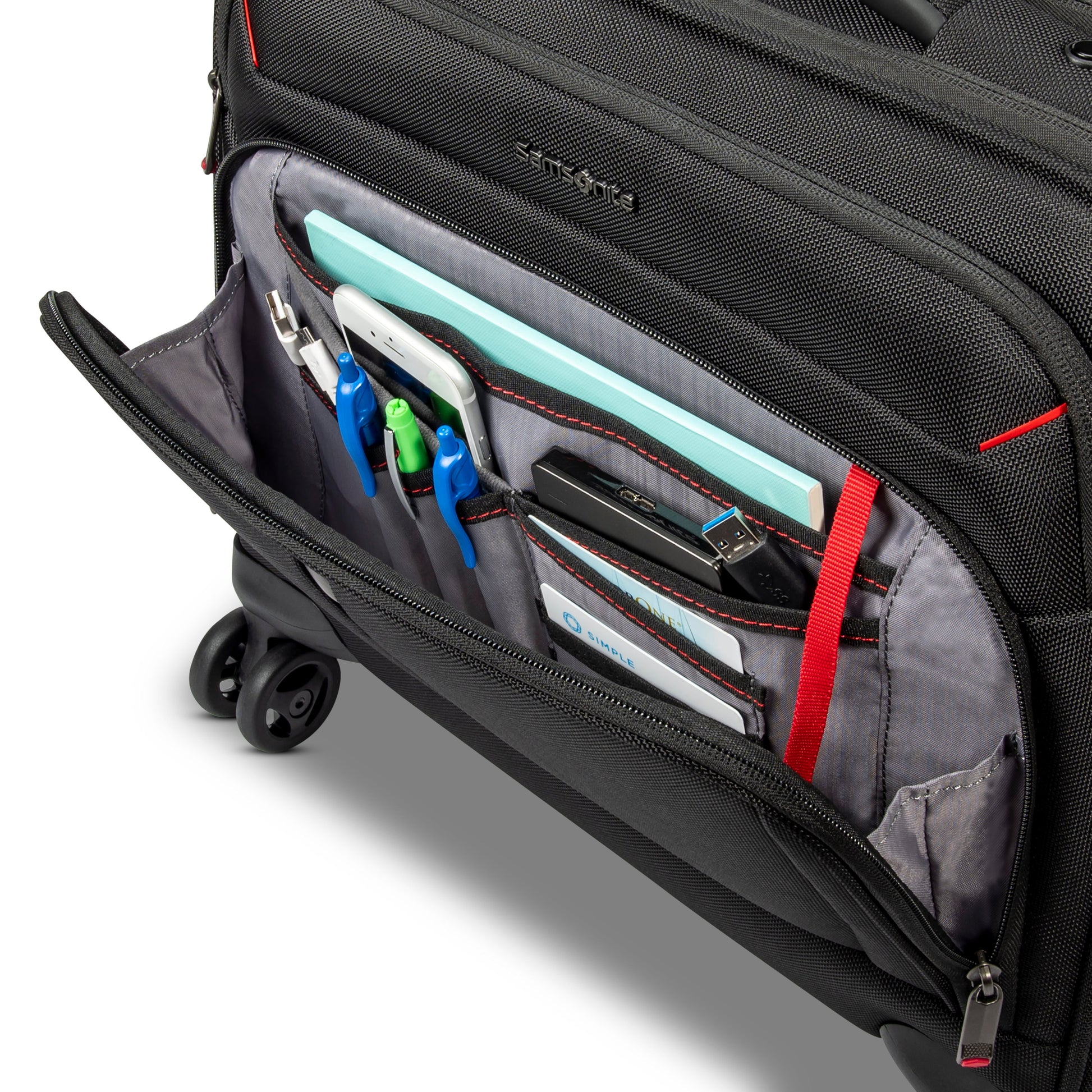 Samsonite Mobile Office Black Samsonite Xenon 4.0 Spinner Mobile Office 15.6"