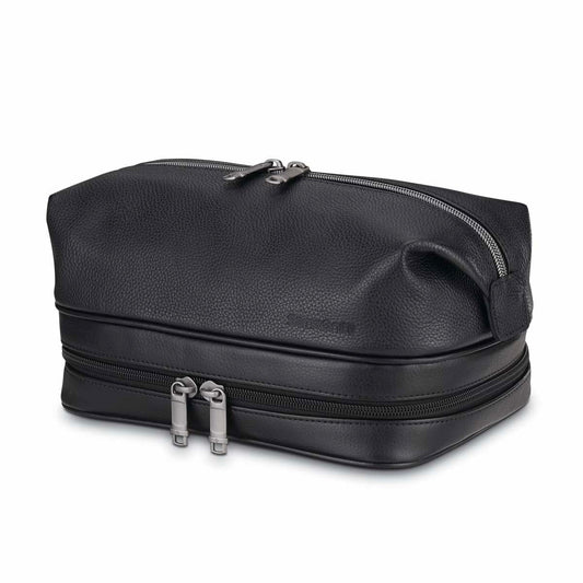 Samsonite Travel Accessories Black Samsonite Classic Leather Travel Kit