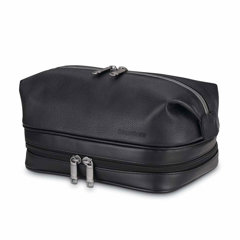 Samsonite Travel Accessories Black Samsonite Classic Leather Travel Kit