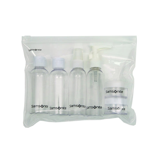 Samsonite Travel Accessories Clear Samsonite 6 Piece Travel Bottle Set