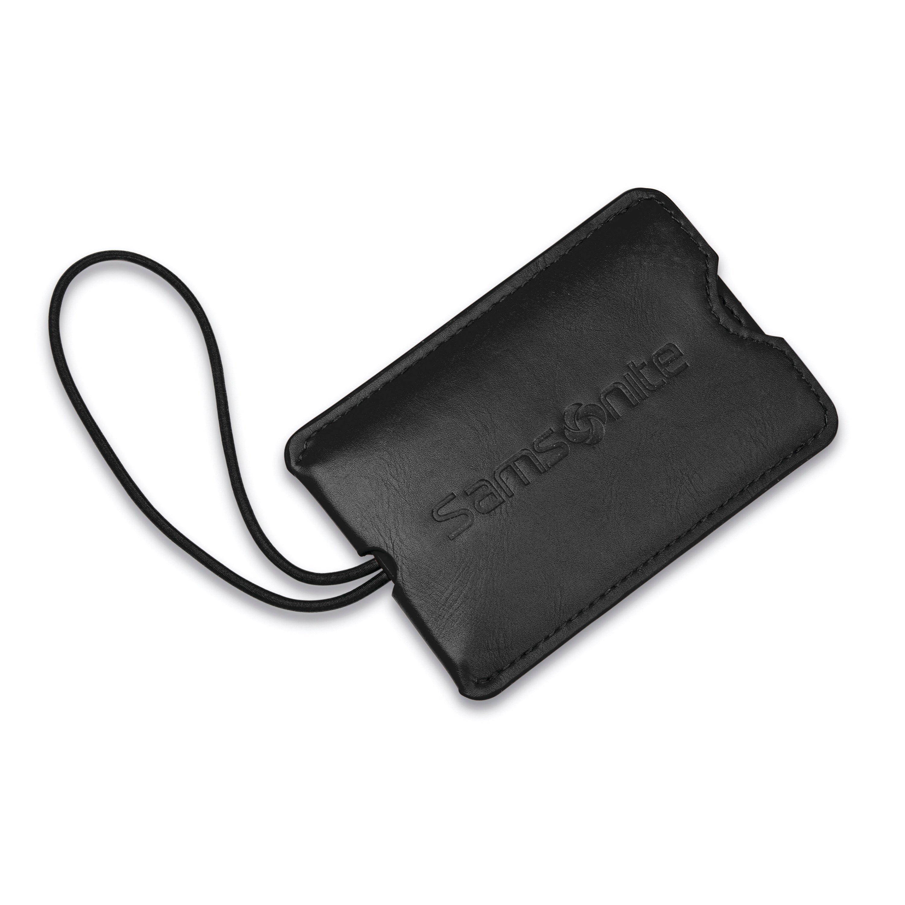 Samsonite Travel Accessories Matte Black Samsonite 2 Pack Vinyl ID Tags