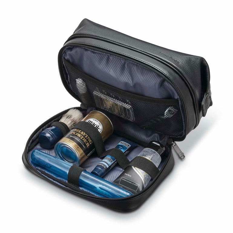 Samsonite Travel Accessories Samsonite Classic Leather Travel Kit