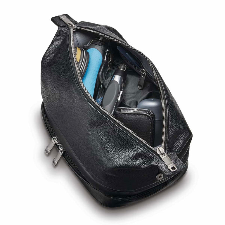 Samsonite Travel Accessories Samsonite Classic Leather Travel Kit