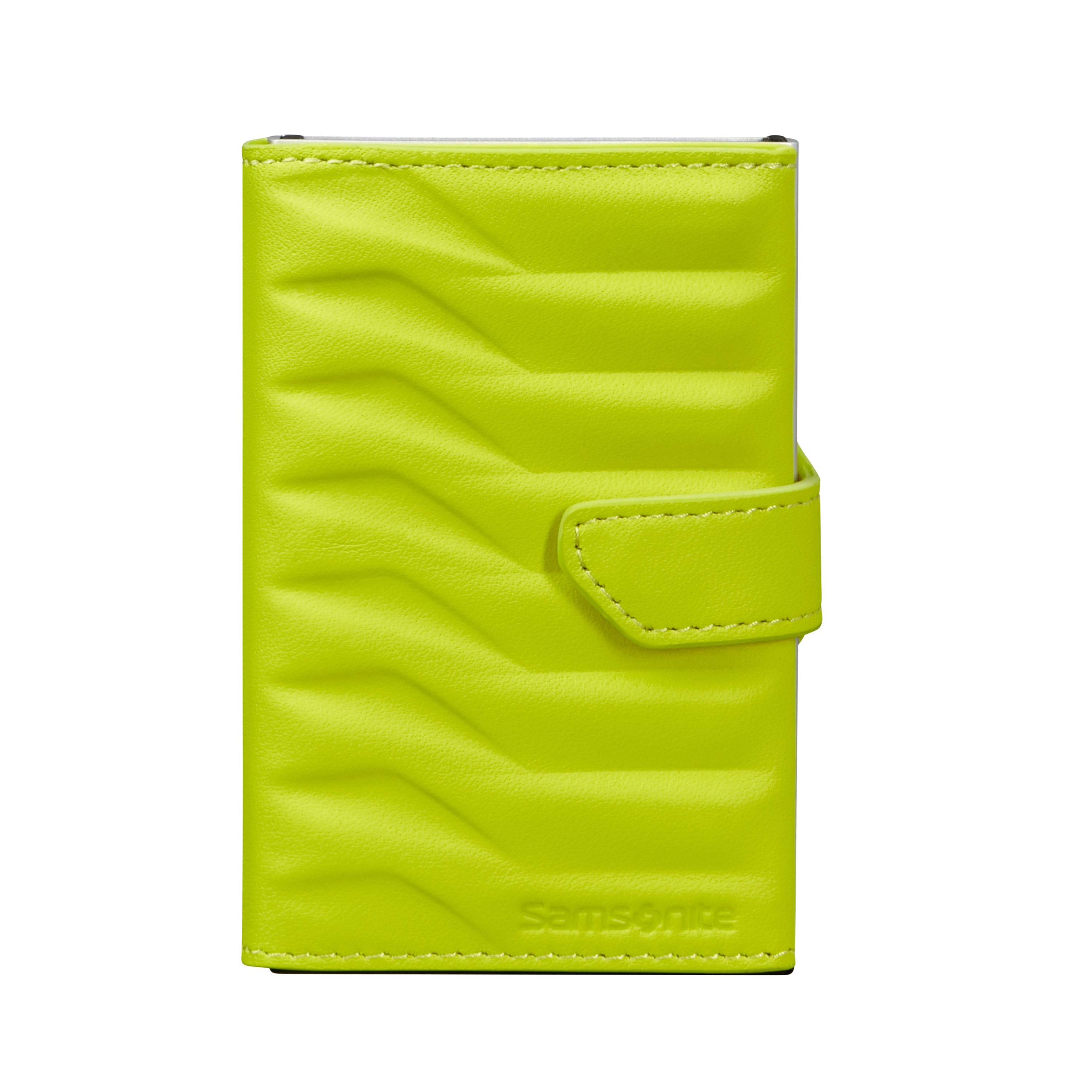 Samsonite Wallets Lime Samsonite Alu Fit Slide Up Wallet Proxis