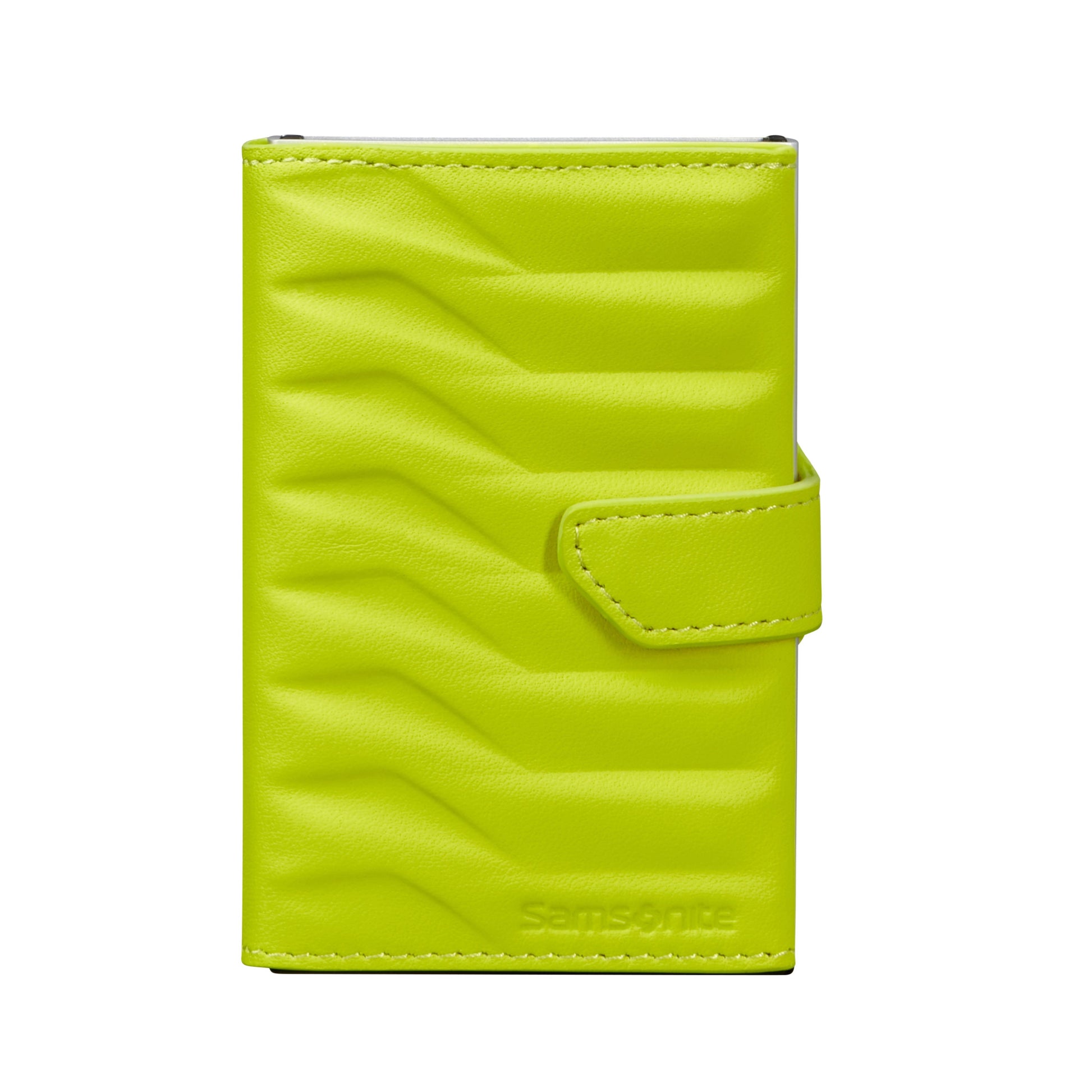 Samsonite Wallets Lime Samsonite Alu Fit Slide Up Wallet Proxis