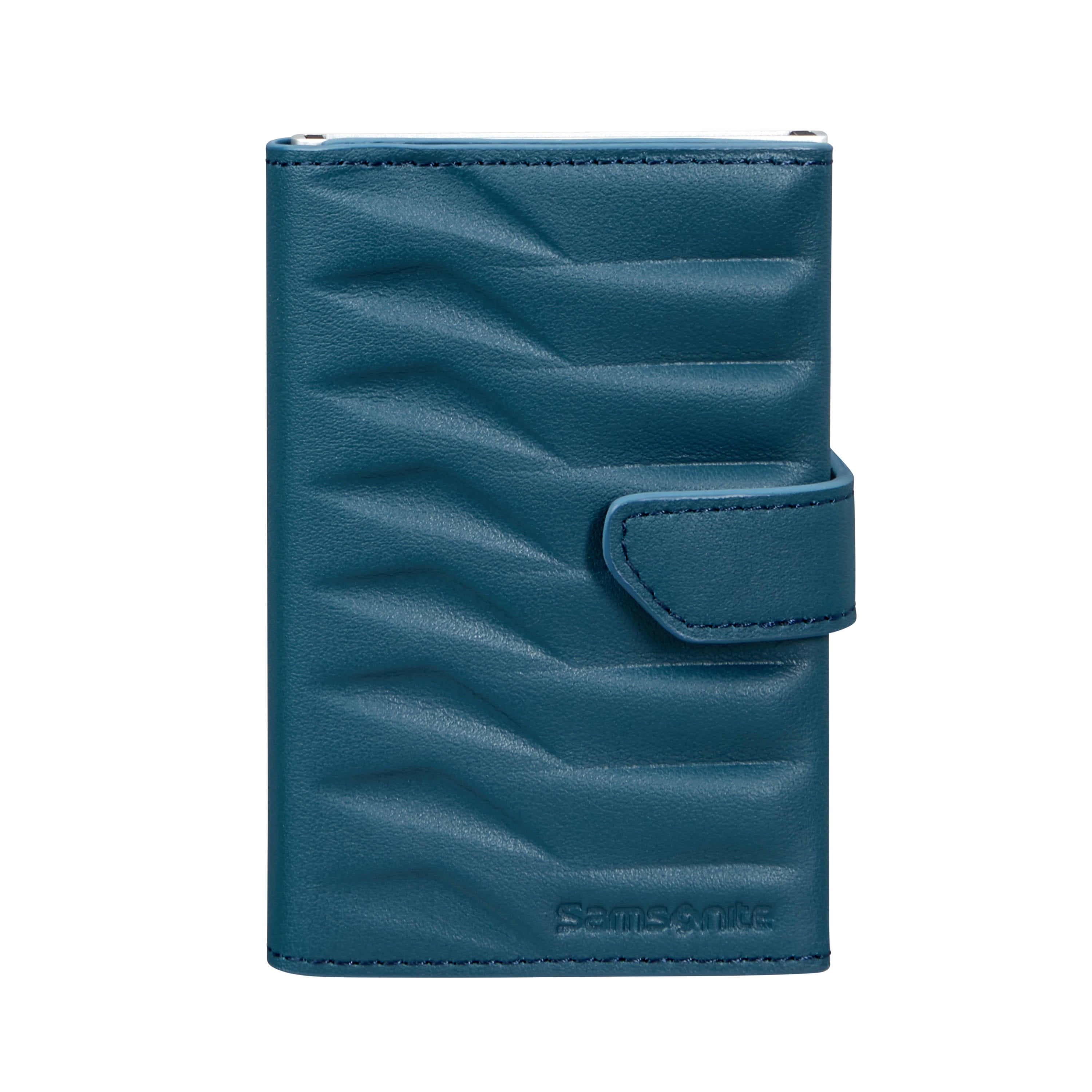 Samsonite Wallets Petrol Blue Samsonite Alu Fit Slide Up Wallet Proxis