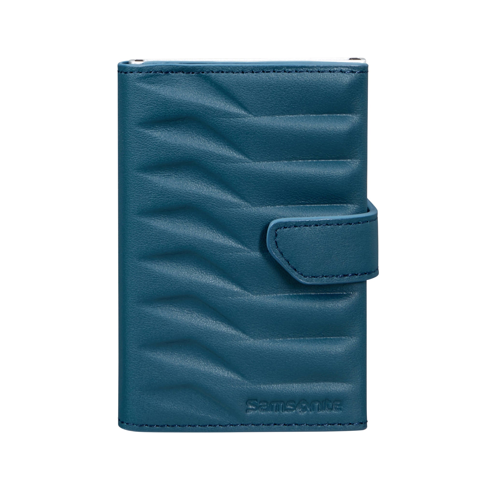 Samsonite Wallets Petrol Blue Samsonite Alu Fit Slide Up Wallet Proxis