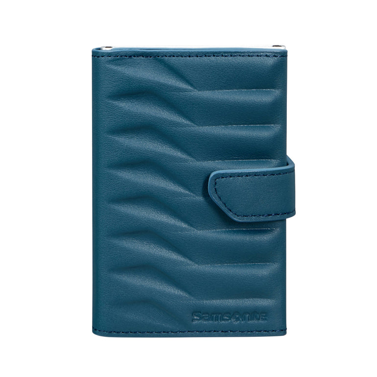 Samsonite Wallets Petrol Blue Samsonite Alu Fit Slide Up Wallet Proxis