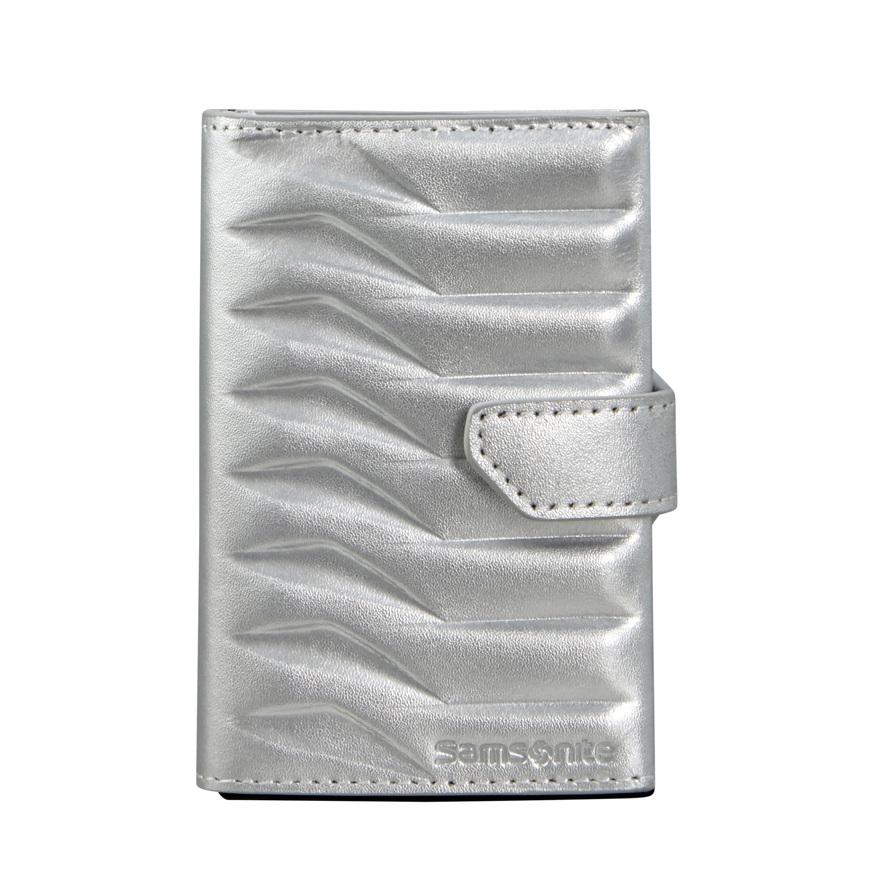 Samsonite Wallets Silver Samsonite Alu Fit Slide Up Wallet Proxis