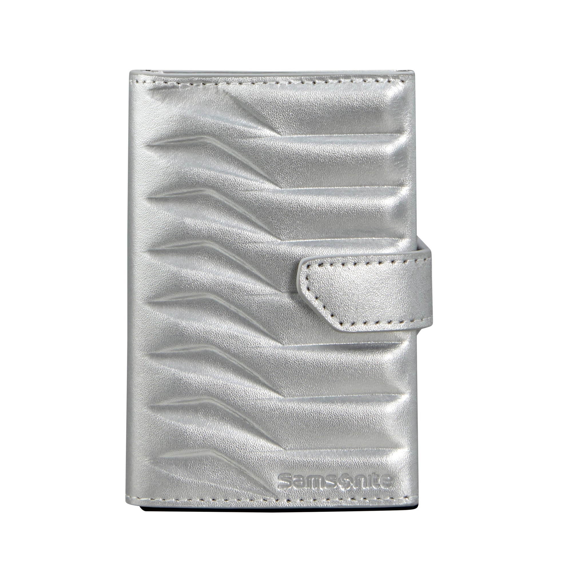 Samsonite Wallets Silver Samsonite Alu Fit Slide Up Wallet Proxis