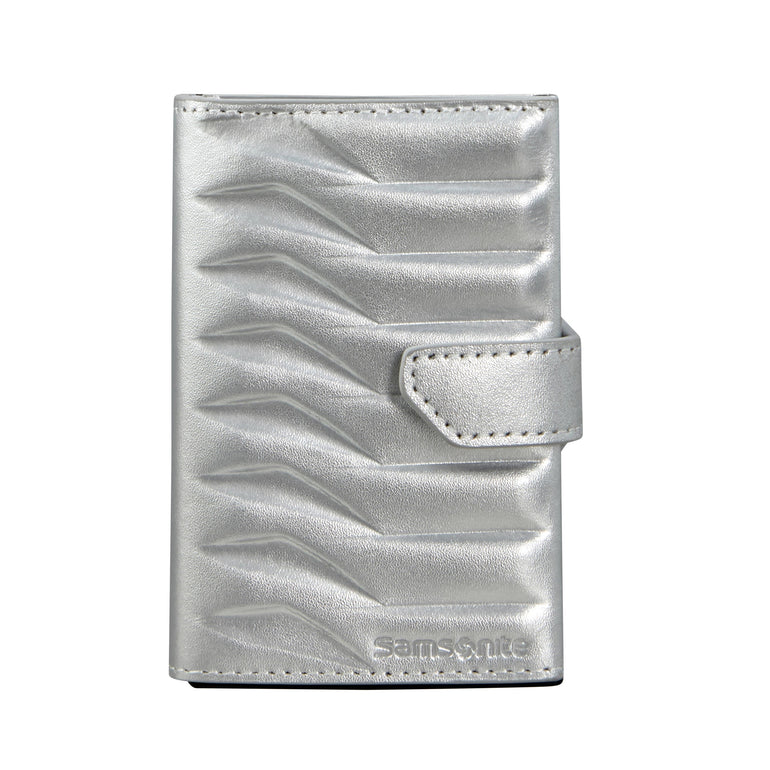 Samsonite Wallets Silver Samsonite Alu Fit Slide Up Wallet Proxis