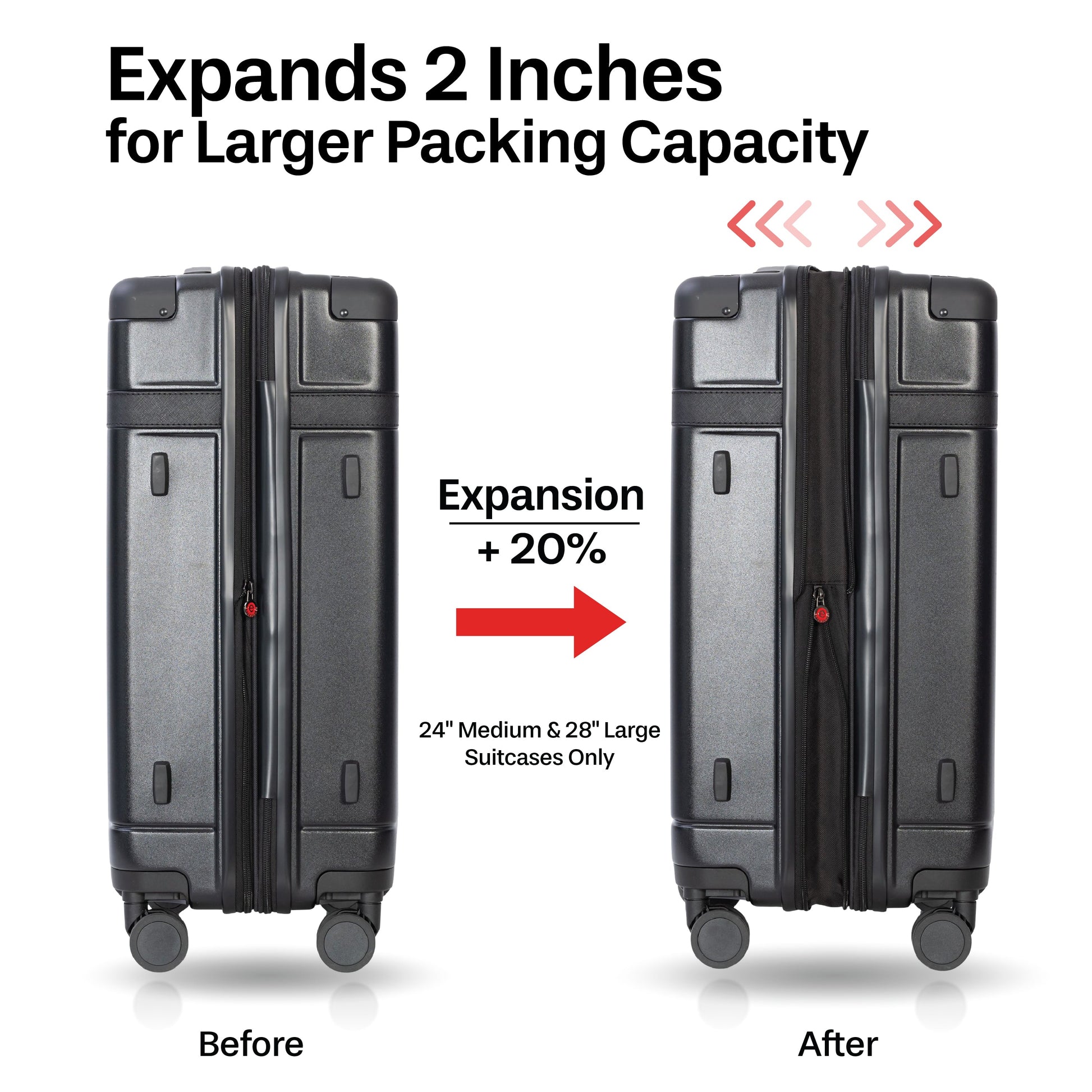 SKROSS Luggage Skross Apex 3-Piece Hardside 3-Piece Luggage Set