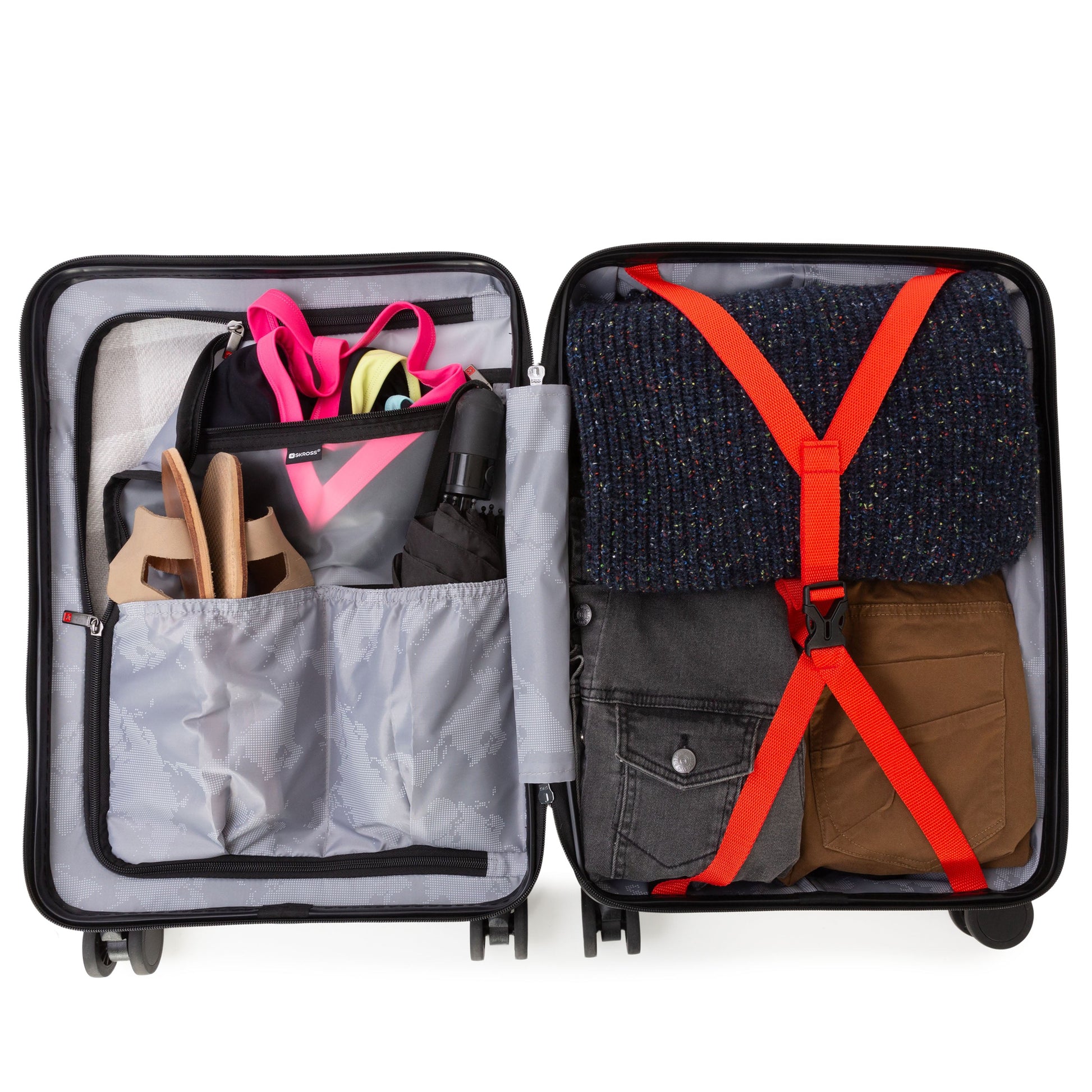 SKROSS Luggage Skross Apex 3-Piece Hardside 3-Piece Luggage Set