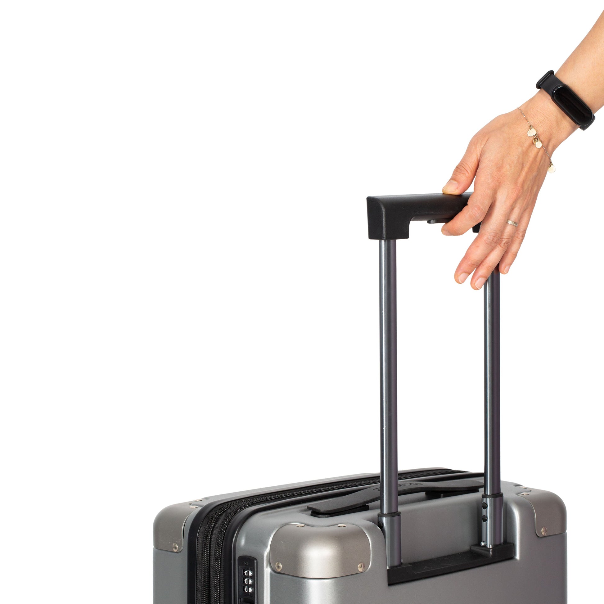 SKROSS Luggage Skross Studio K 20” Hardside Carry-On Luggage with 3 Packing Cubes