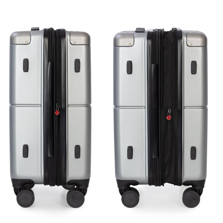 SKROSS Luggage Skross Studio K 20” Hardside Carry-On Luggage with 3 Packing Cubes