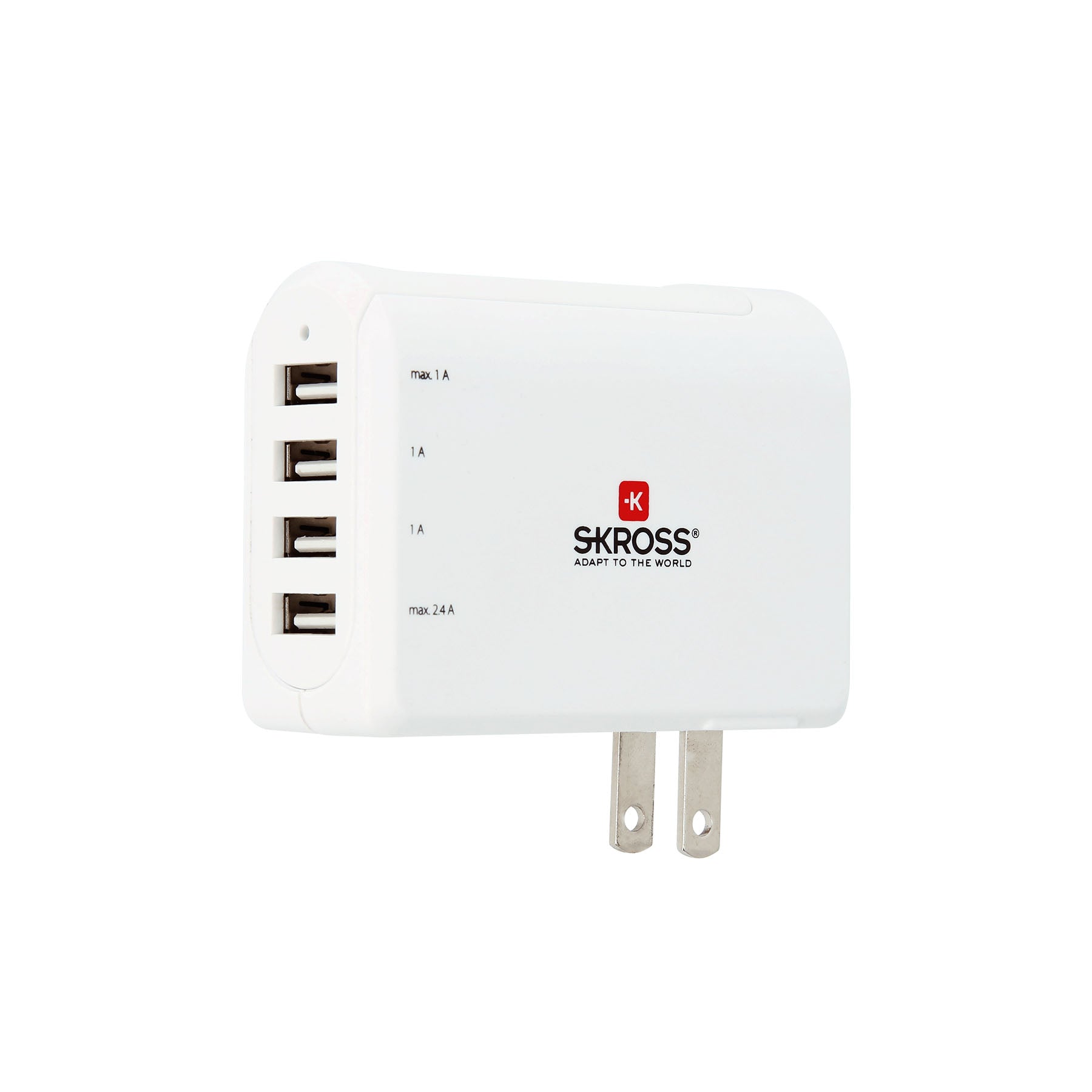 SKROSS Travel Accessories White SKROSS US USB Charger – 4-Port