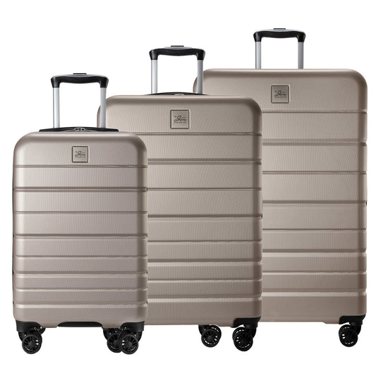 Skyway Luggage Bone Skyway Epic 2.0 Hardside 3-Piece Luggage Set