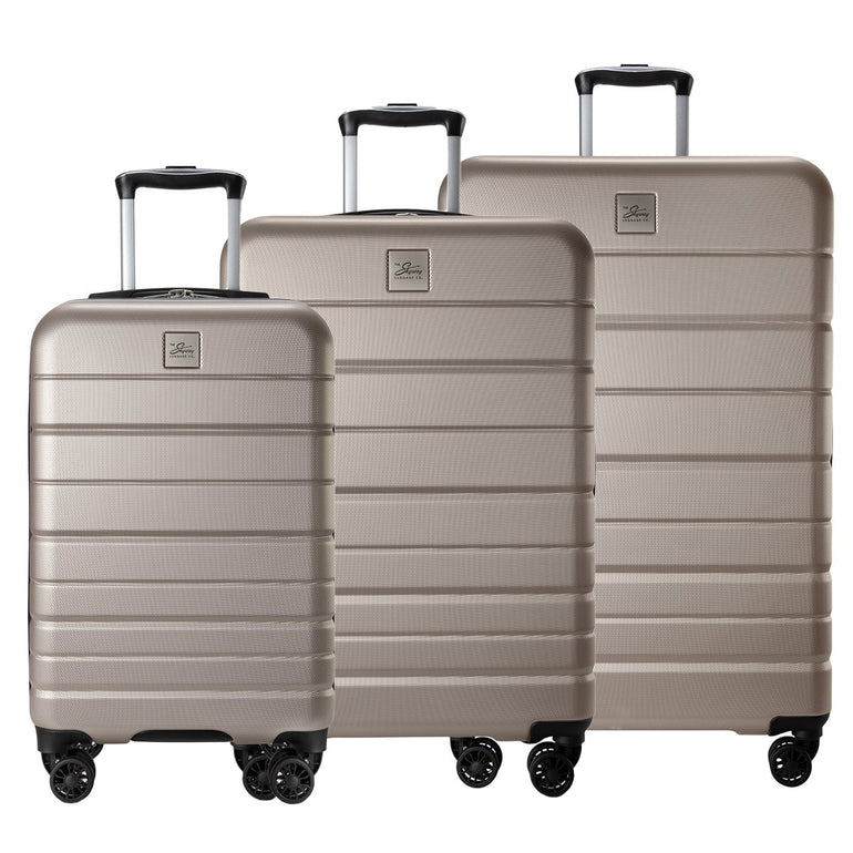Skyway Luggage Bone Skyway Epic 2.0 Hardside 3-Piece Luggage Set