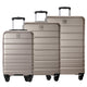 Skyway Luggage Bone Skyway Epic 2.0 Hardside 3-Piece Luggage Set