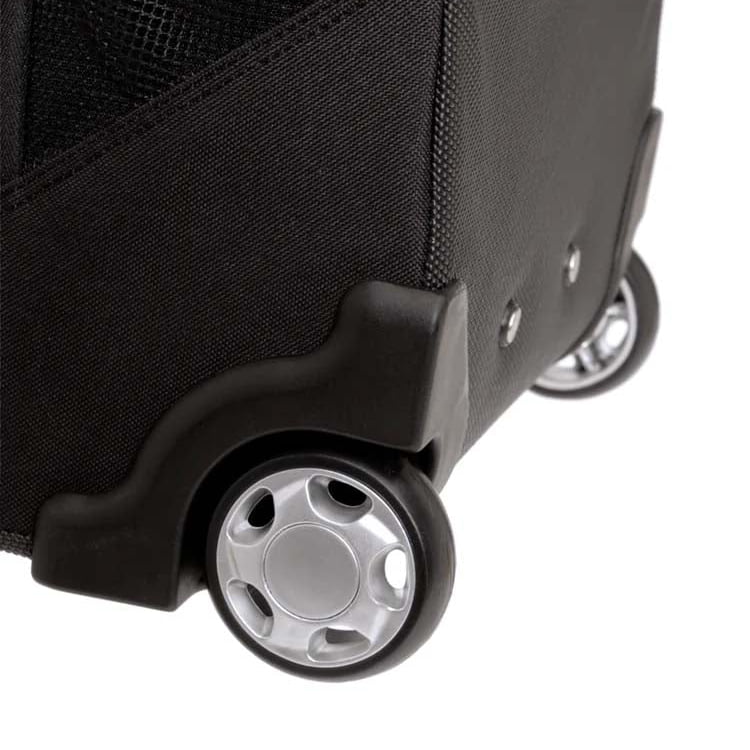 Swiss Gear Backpack on Wheels Black Swiss Gear The Rolling Laptop Backpack