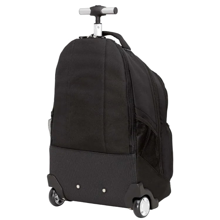Swiss Gear Backpack on Wheels Black Swiss Gear The Rolling Laptop Backpack