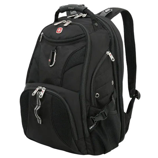 Swiss Gear Backpacks Black Swiss Gear The 1900 ScanSmart Laptop Backpack