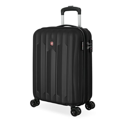 Swiss Gear Luggage Black Swiss Gear Chrome Reserve Expandable Carry-On Spinner Luggage