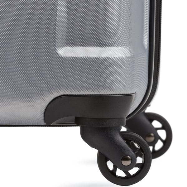 Swiss Gear Luggage Silver Swiss Gear The Summit 3-Piece Spinner Luggage Set