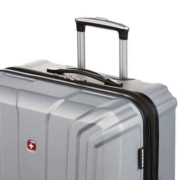 Swiss Gear Luggage Silver Swiss Gear The Summit 3-Piece Spinner Luggage Set