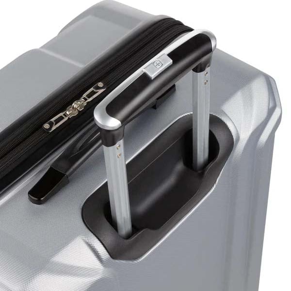 Swiss Gear Luggage Silver Swiss Gear The Summit 3-Piece Spinner Luggage Set