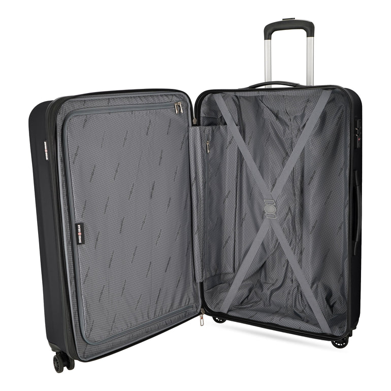Swiss Gear Luggage Swiss Gear Chrome Reserve Expandable 3-Piece Spinner Luggage Set