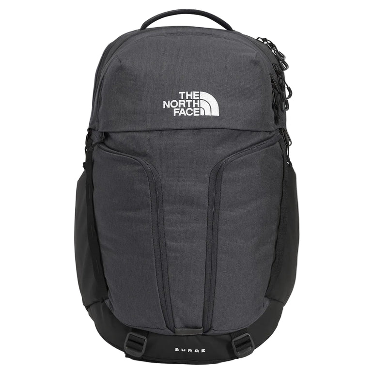 The North Face Backpacks Asphalt Grey Light Heather/TNF Black The North Face Surge Backpack