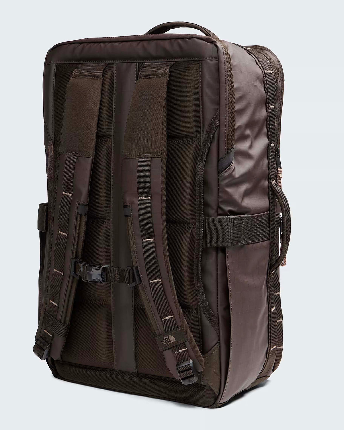 The North Face Backpacks Dark Chestnut/Garnet The North Face Base Camp Voyager Travel Pack - Dark Chestnut/Garnet