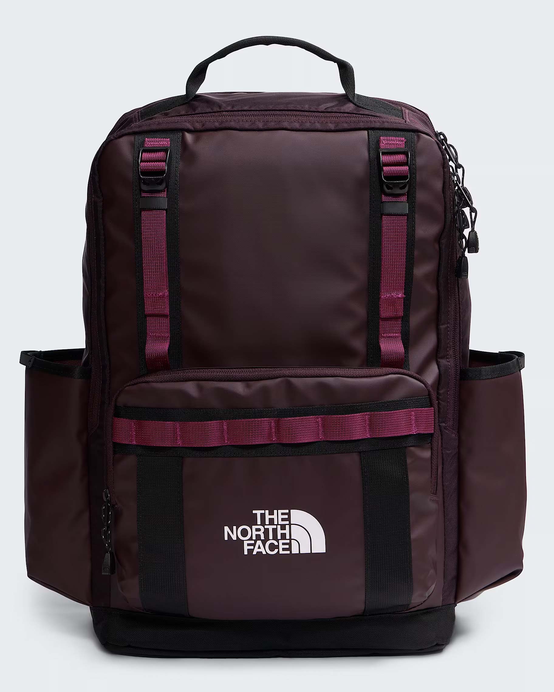 The North Face Backpacks Deep Burgundy/TNF Black/Burgundy Crush The North Face Base Camp Daypack