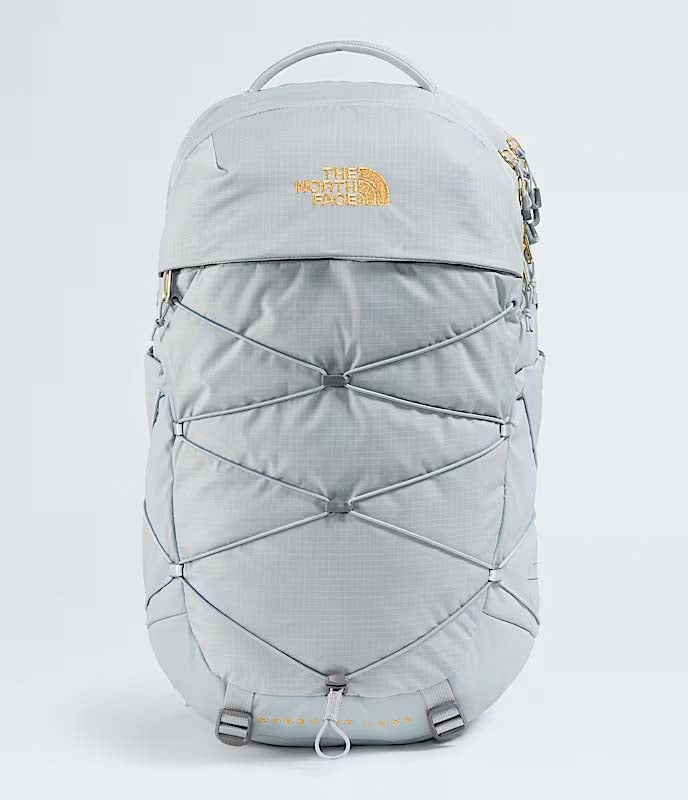 The North Face Backpacks Frost Grey/Gold Metallic The North Face Women’s Borealis Luxe Backpack