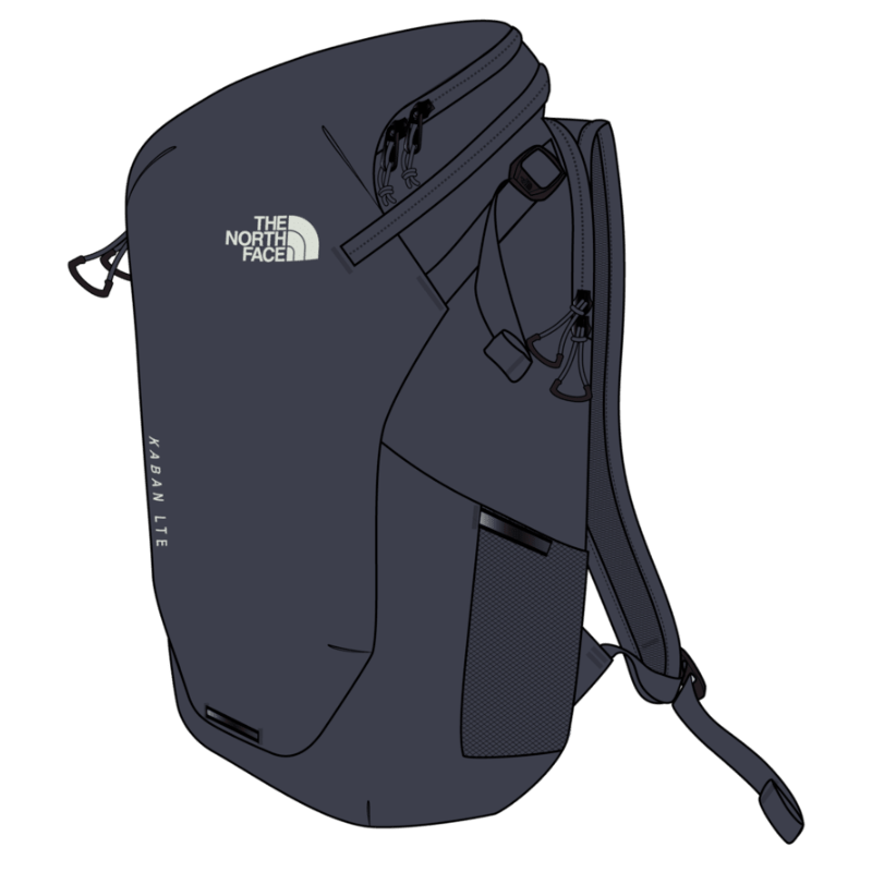The North Face Backpacks Granite Grey/Pearl Stone The North Face Kaban LTE Backpack
