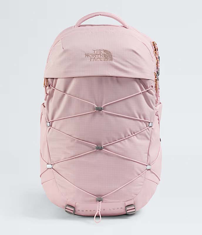 The North Face Backpacks Metal Pink/Burnt Coral Metallic The North Face Women’s Borealis Luxe Backpack