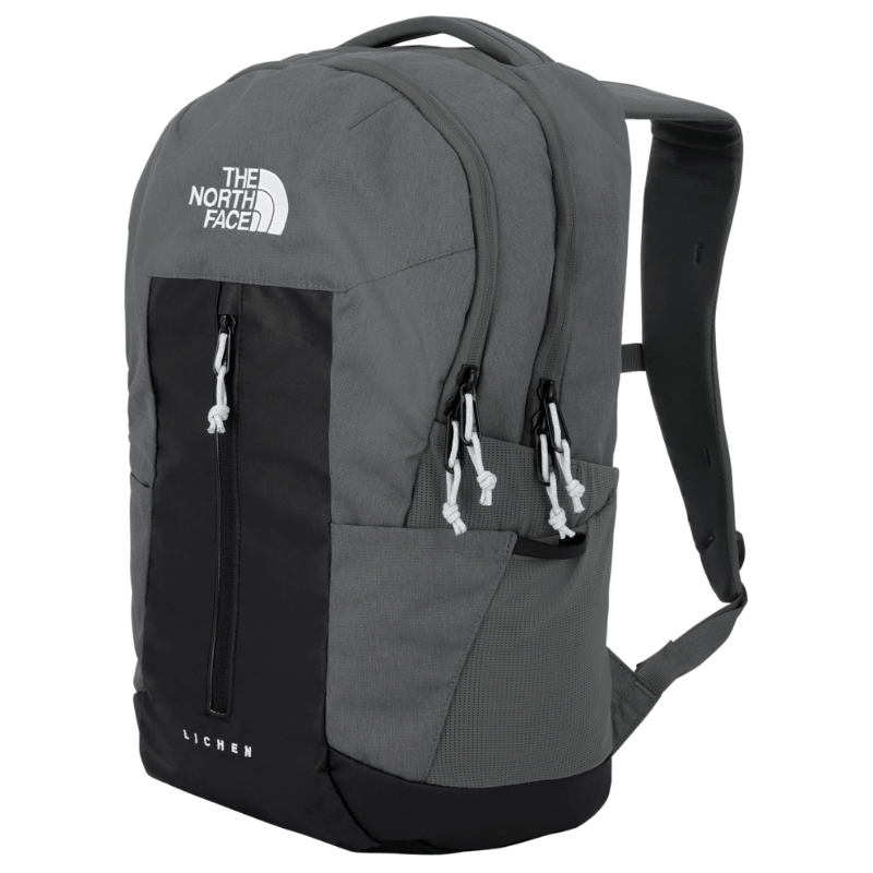 The North Face Backpacks Smoked Pearl Dark Heather/TNF Black The North Face Lichen Daypack