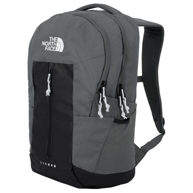 The North Face Backpacks Smoked Pearl Dark Heather/TNF Black The North Face Lichen Daypack