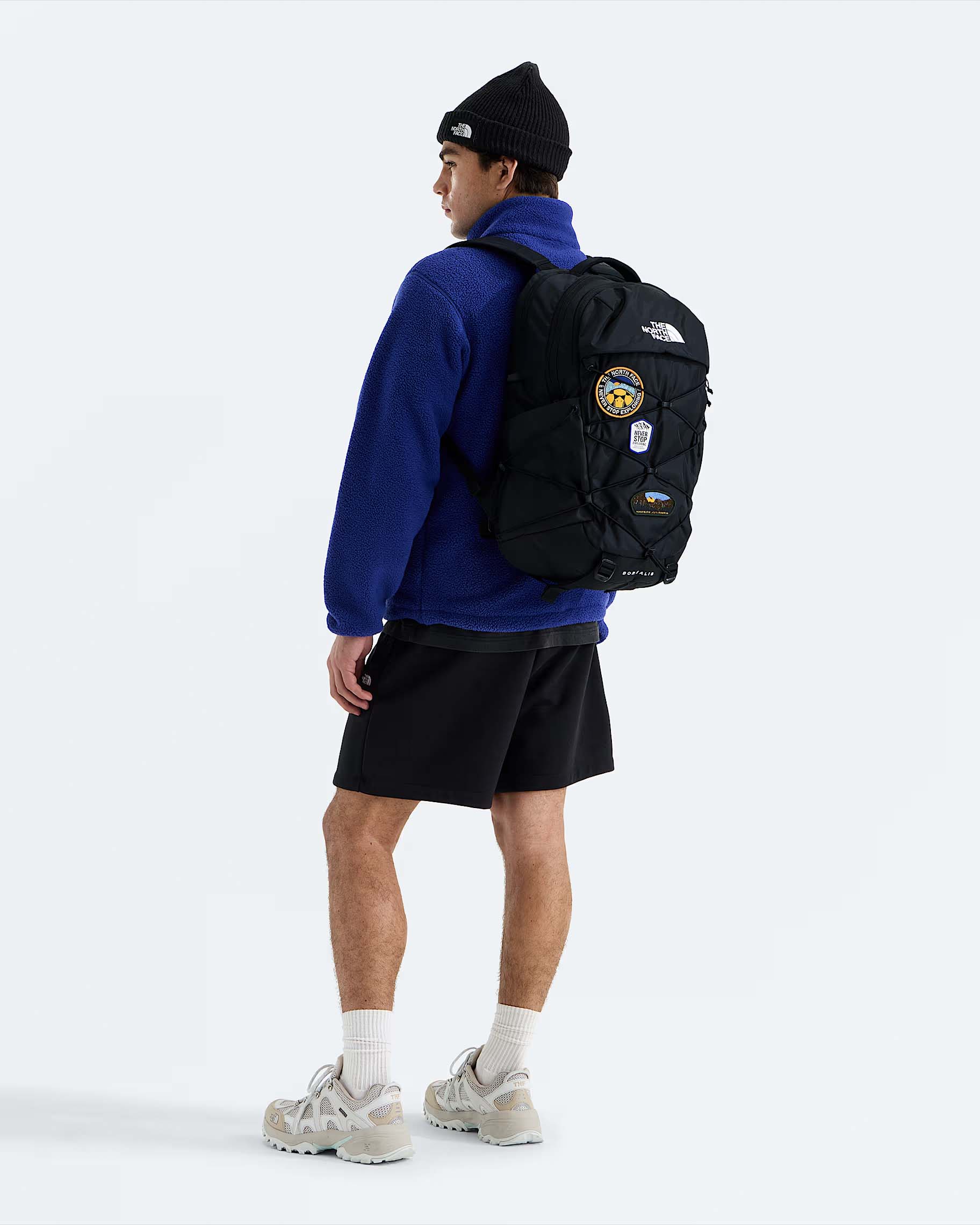 The North Face Backpacks TNF Black/TNF White/Patch The North Face Borealis Patch