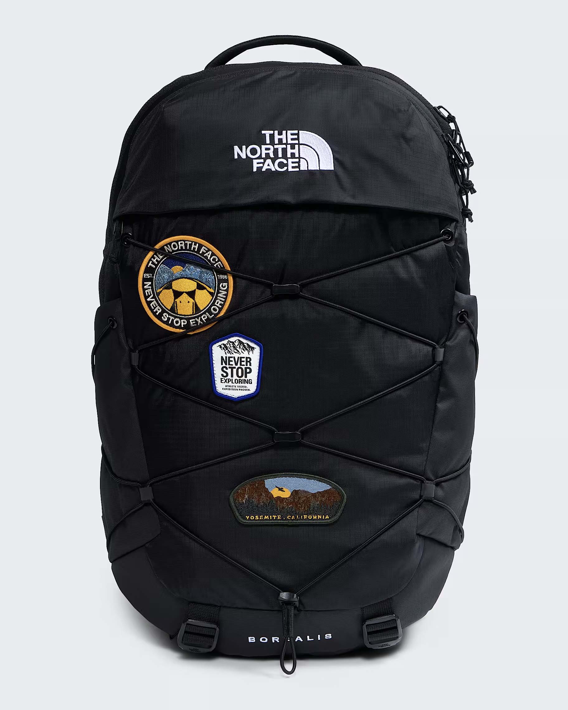 The North Face Backpacks TNF Black/TNF White/Patch The North Face Borealis Patch