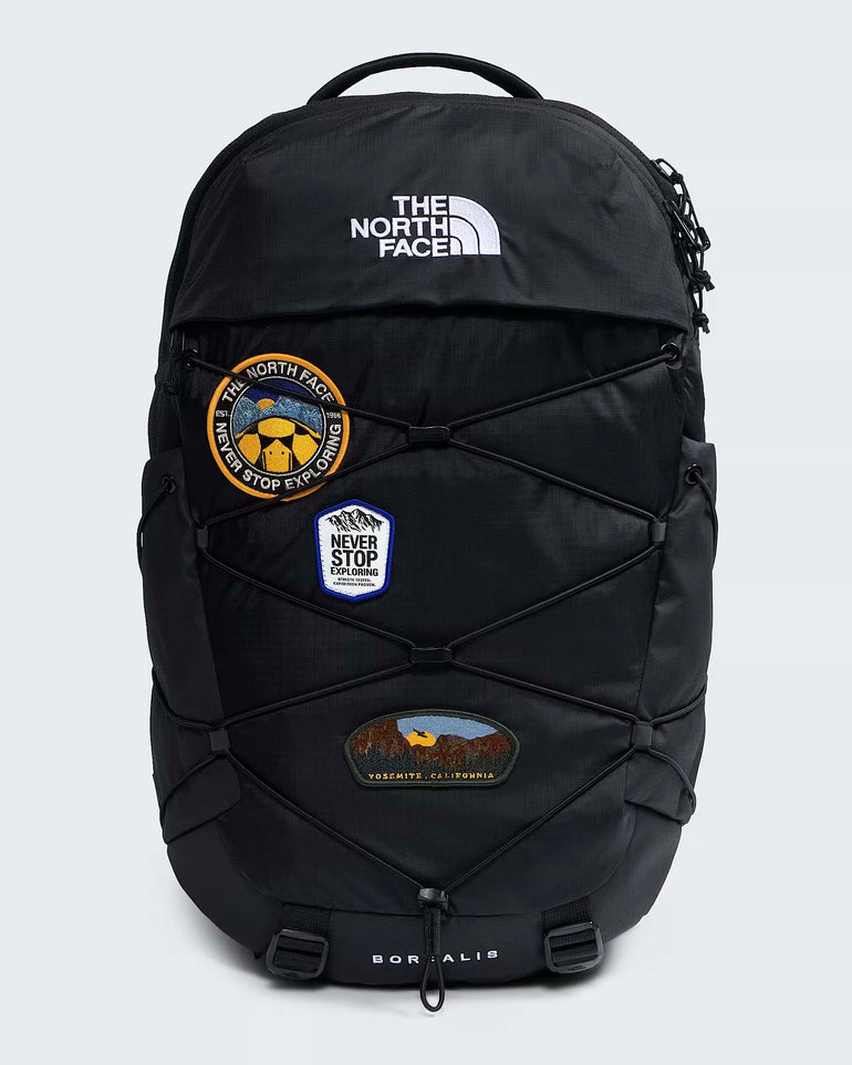 The North Face Backpacks TNF Black/TNF White/Patch The North Face Borealis Patch