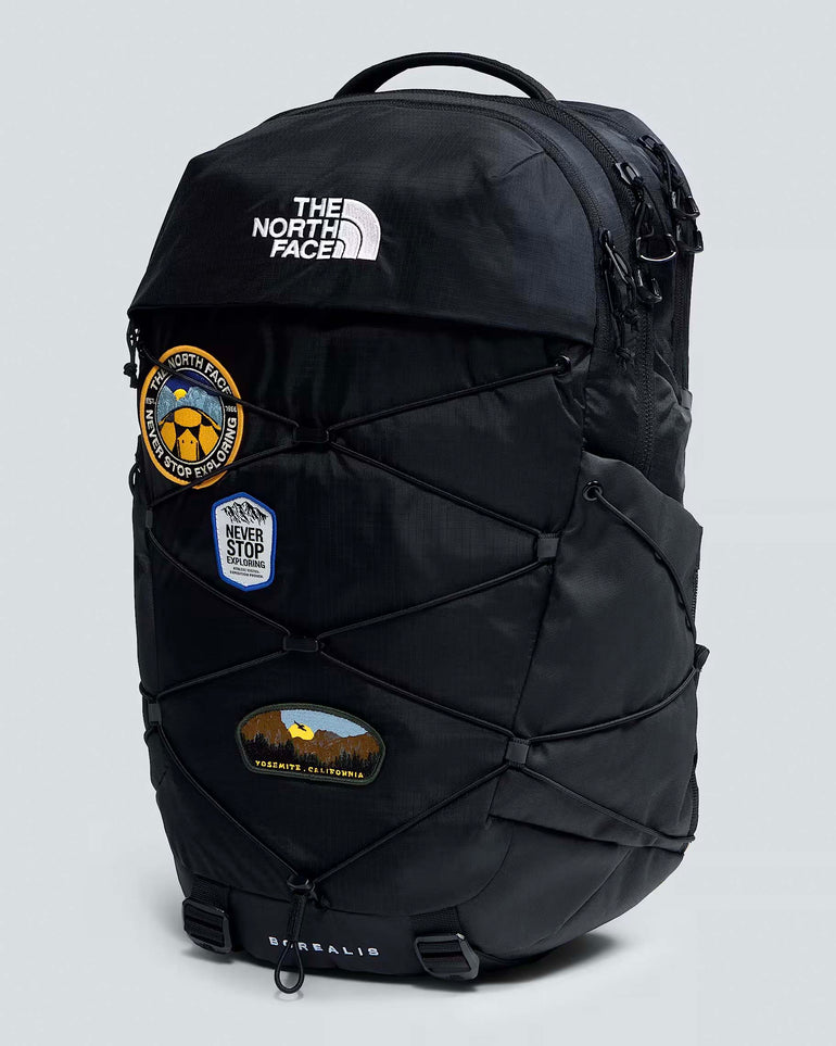 The North Face Backpacks TNF Black/TNF White/Patch The North Face Borealis Patch