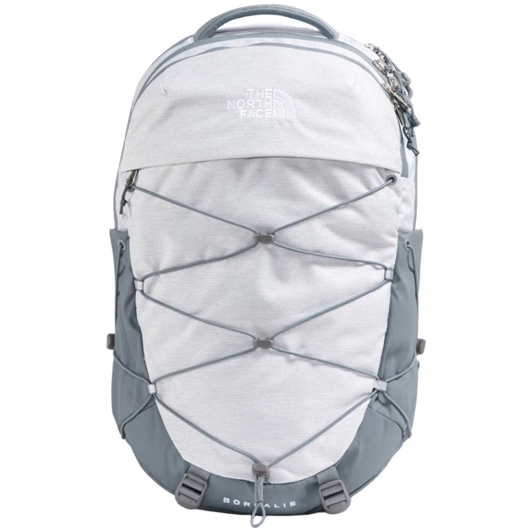 The North Face Backpacks TNF White Metallic Mélange/Mid Grey-NPF The North Face Women’s Borealis Backpack
